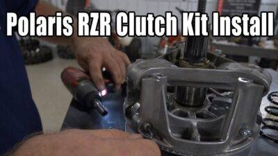 Polaris RZR Clutch Alignment Without Tool