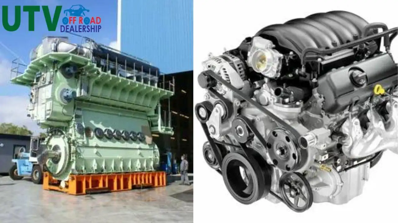 difference between marine engines and car engines